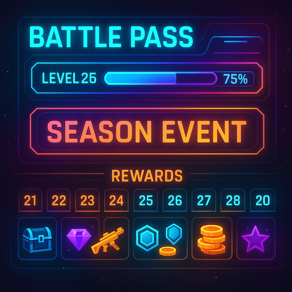 Gamified Retention: How Battle Pass and Seasonal Events Keep Players Engaged